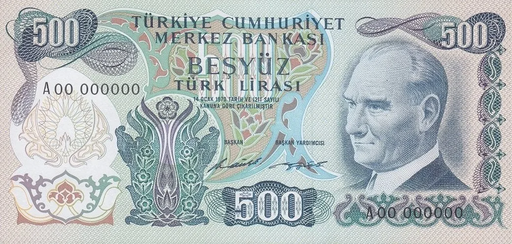500 Türk Lirası 6